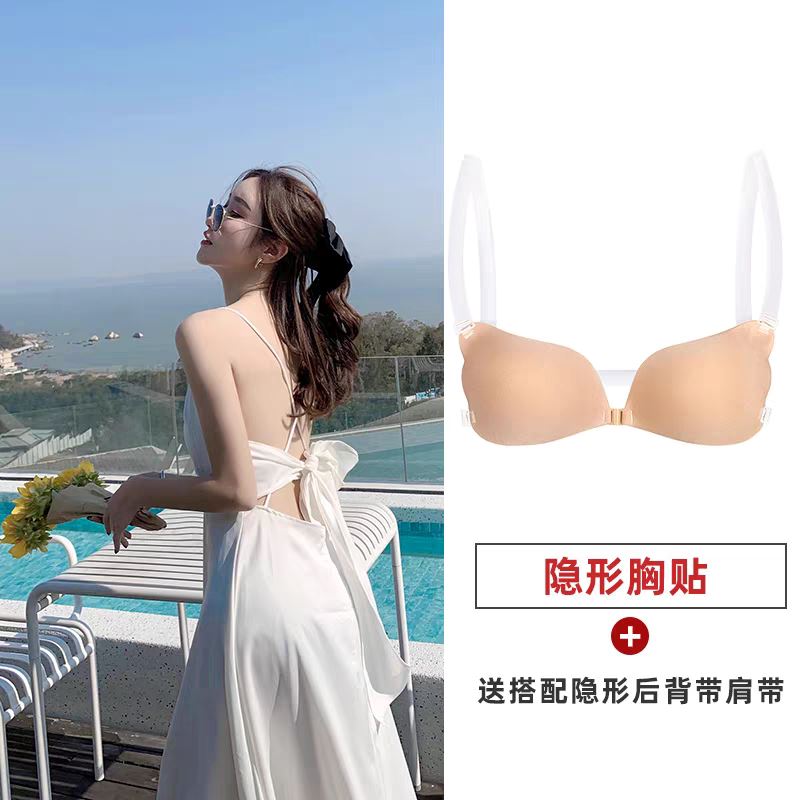 High Quality Adhesive Strapless Silicone Push Up Bra bra front button, Adhesive Strapless Bra So-comfy 