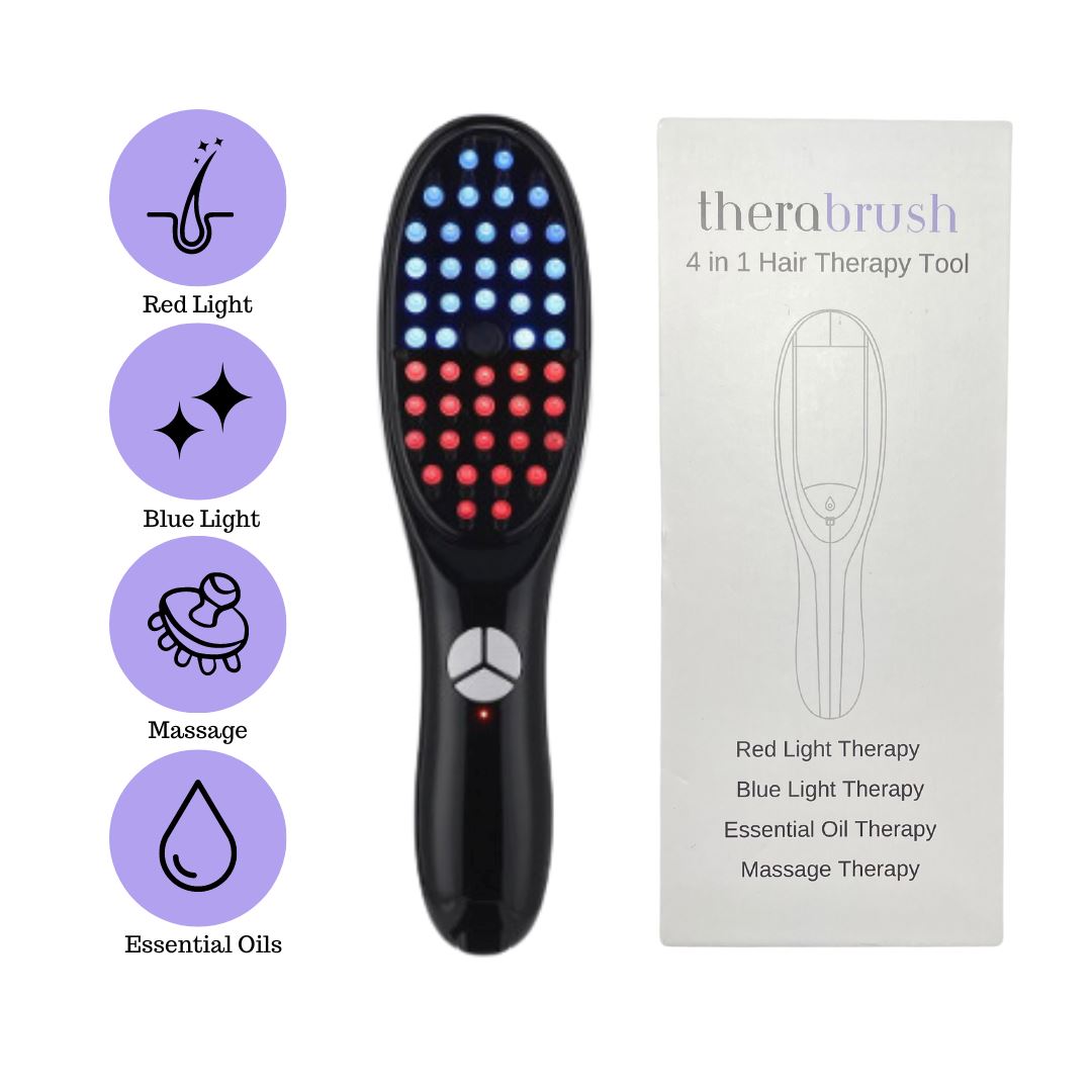 LED Hair Therapy Brush Sassy Clothes Led Hair Therapy Brush 