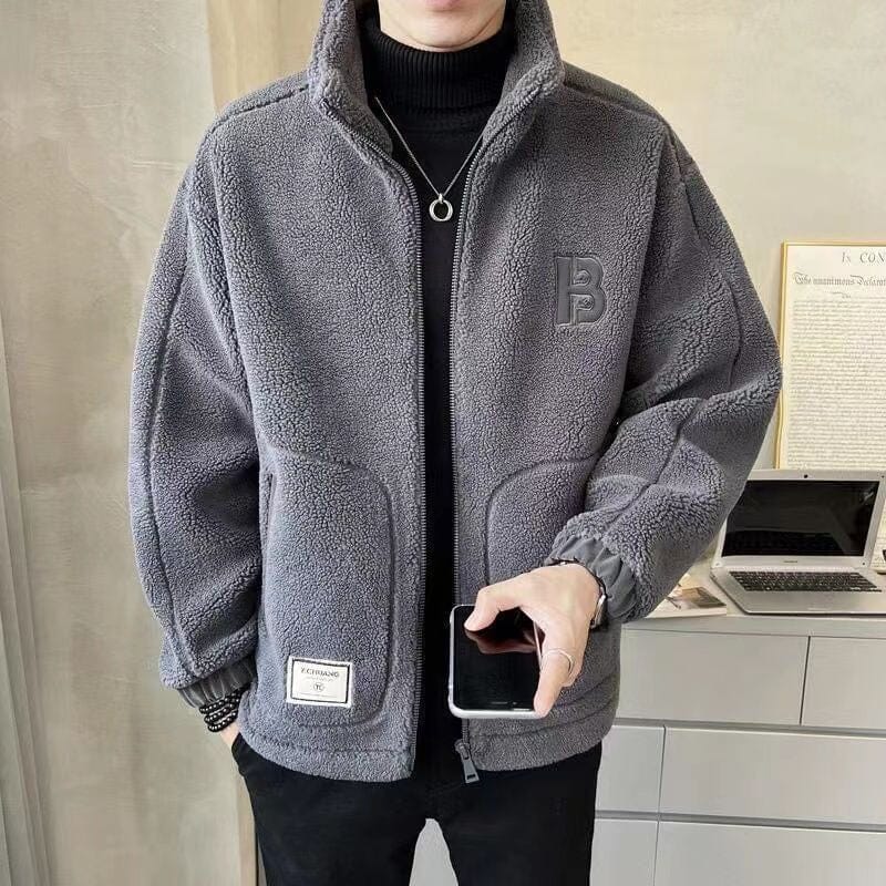 Men's Faux Fleece Thick Jacket jacket So-Comfy 