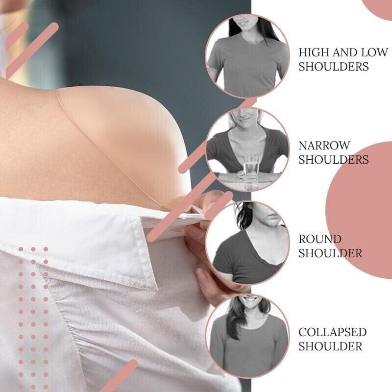 Naturally Silicone - Transparent Anti-slip Shoulder Pads shoulder pads So-Comfy 