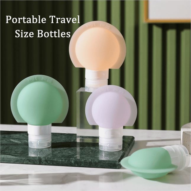 Wide-Mouth Portable Bottles ✈️Your Perfect Travel Companion🎒 travel accessory So-Comfy 60ML (3Pcs) 